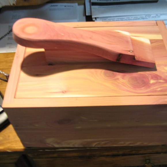 COPY - COPY - Cedar Boot Shoe Care Shine Box Shine Box Only - Picture 2 of 3